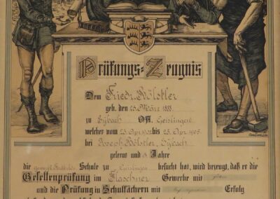 1919 – Übernahme durch Friedrich Bölstler
